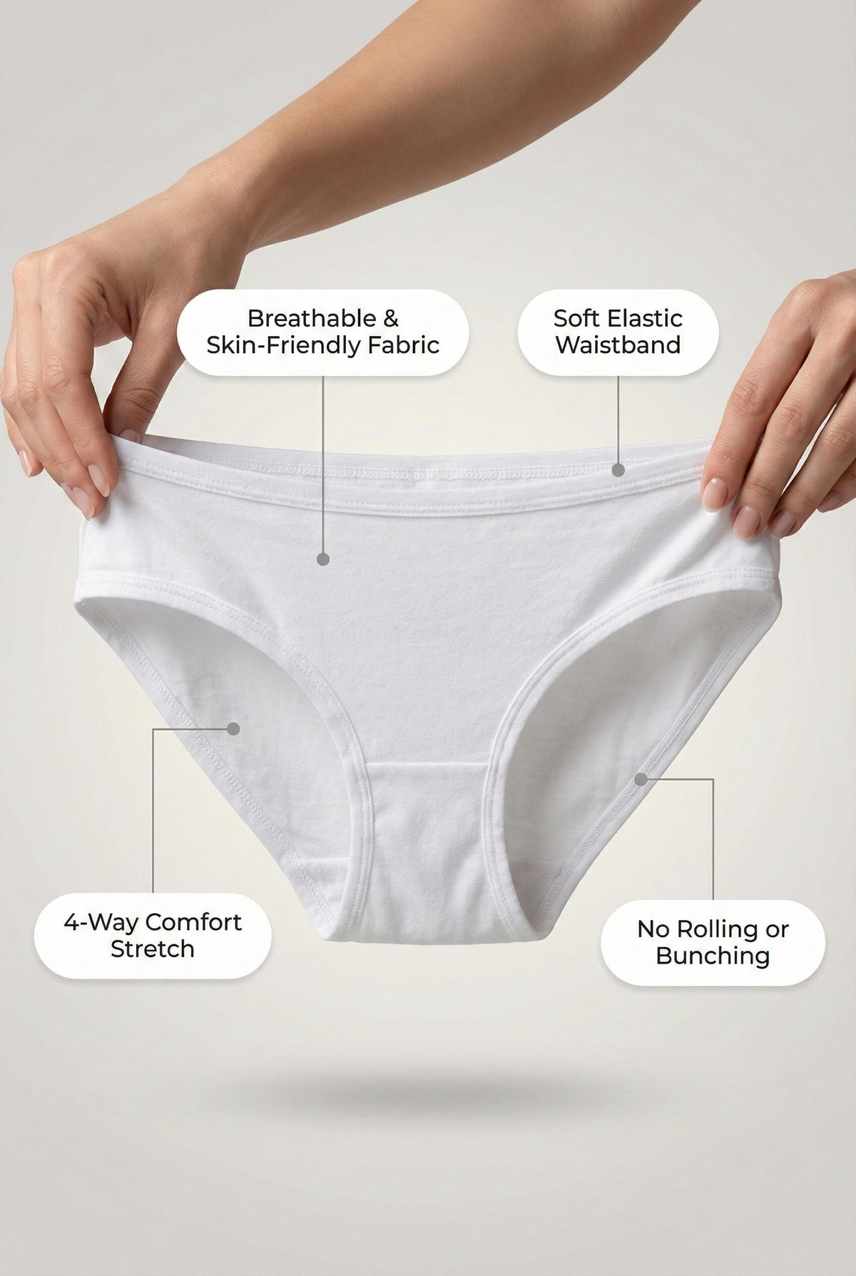 Everyday Cotton Bikini – Pack of 3