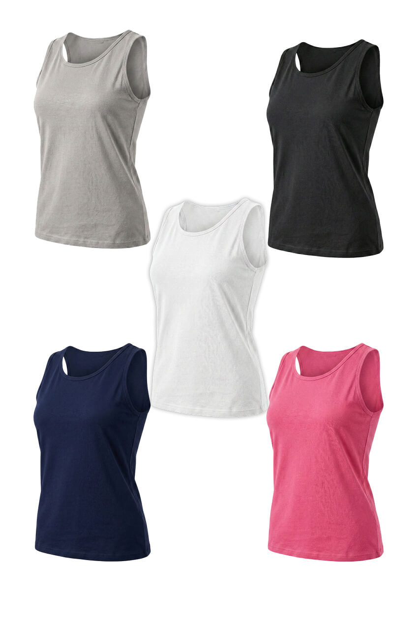 Essential Tank Top – Pack of 5