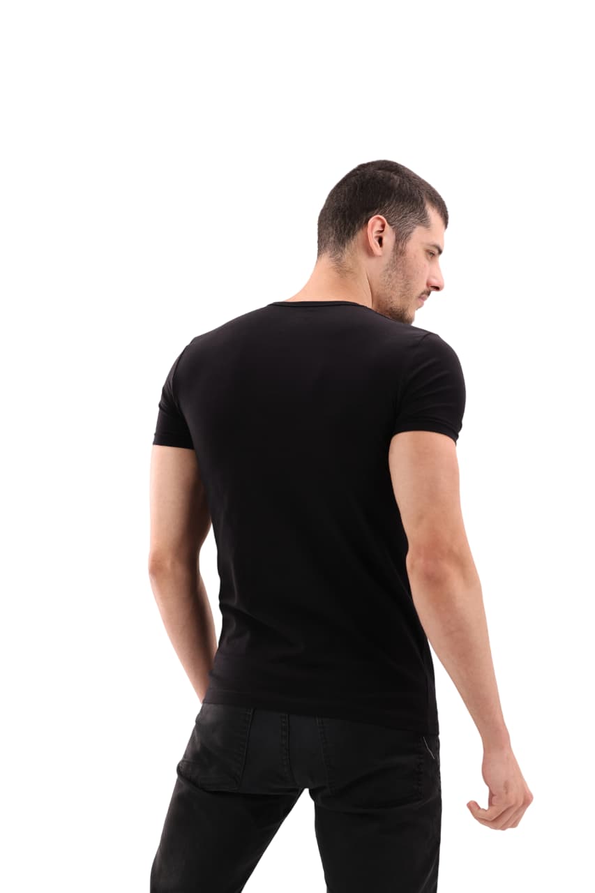 Men's V-Cut Short Sleeve Pack of 4