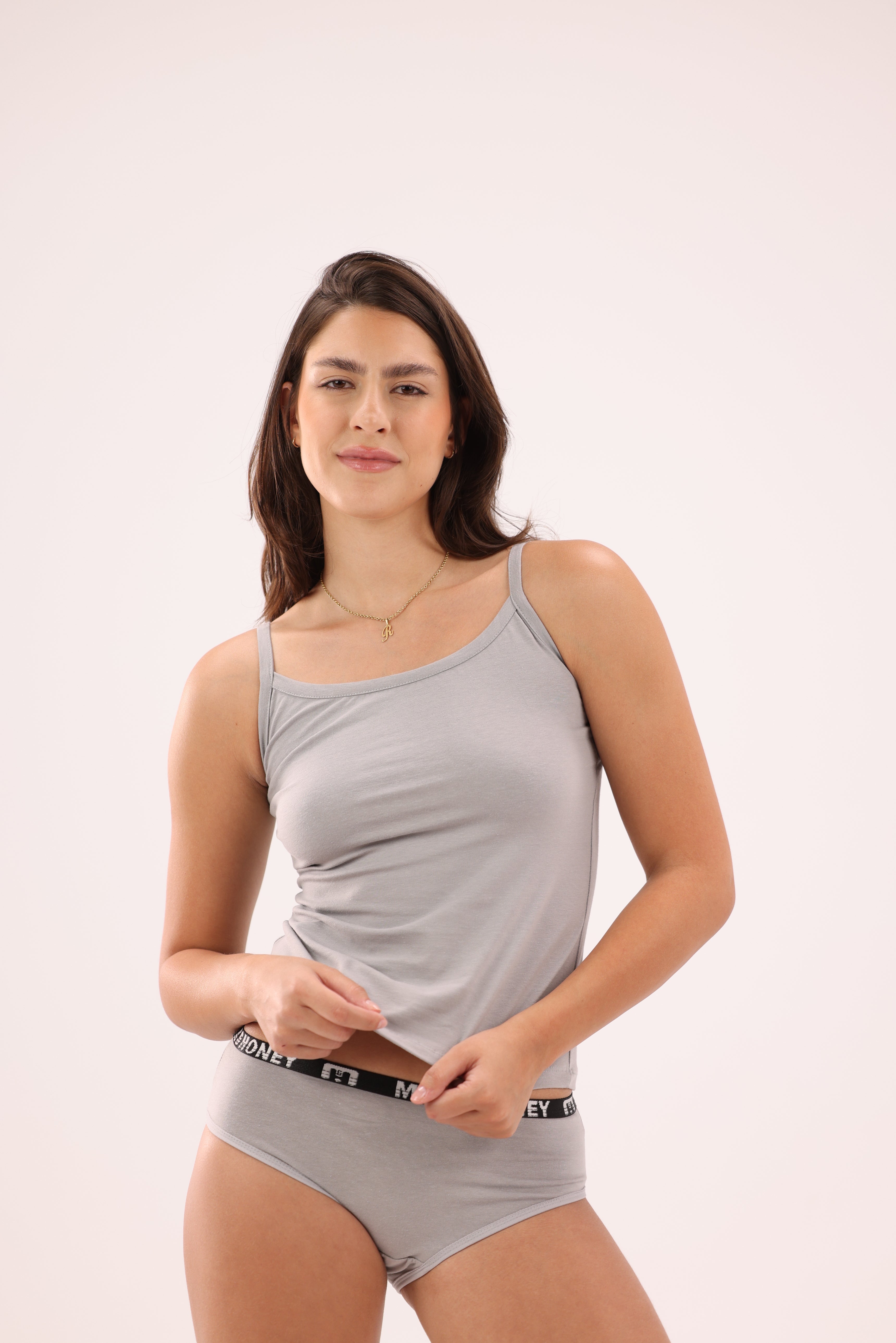 - Essential Spaghetti Strap Tank