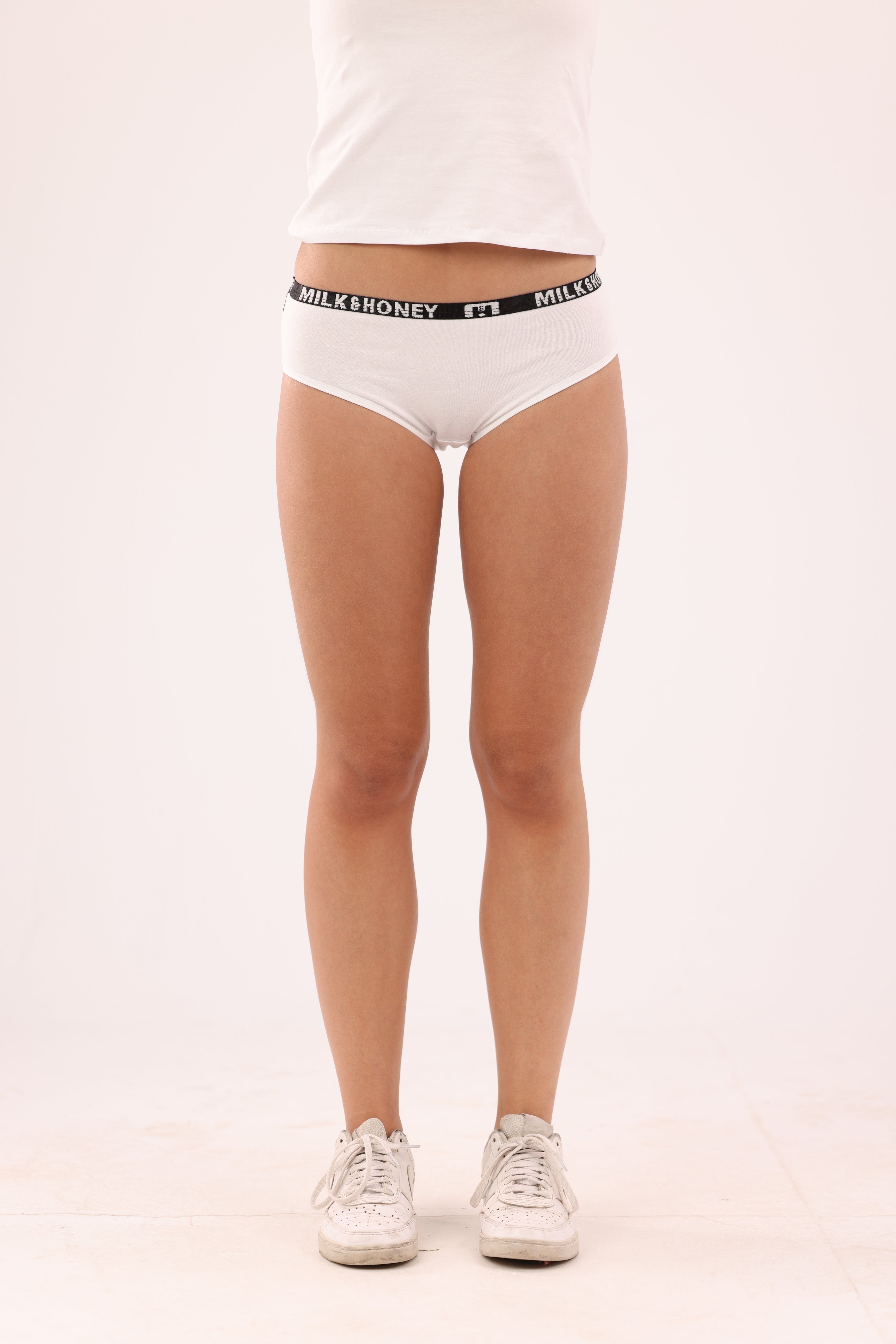 - Everyday Cotton Brief – Pack of 3 | White-Black-Pink