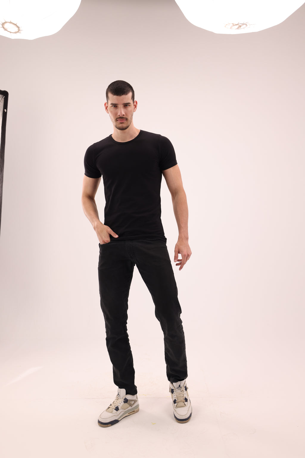 Men's Round Short Sleeve