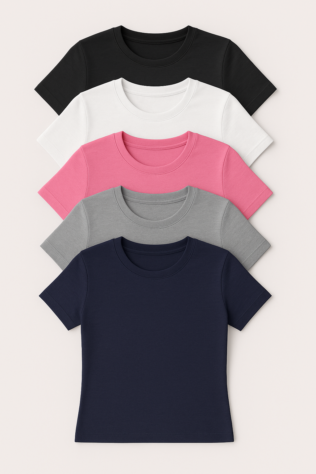 - Essential Half Sleeve Top – Pack of 4