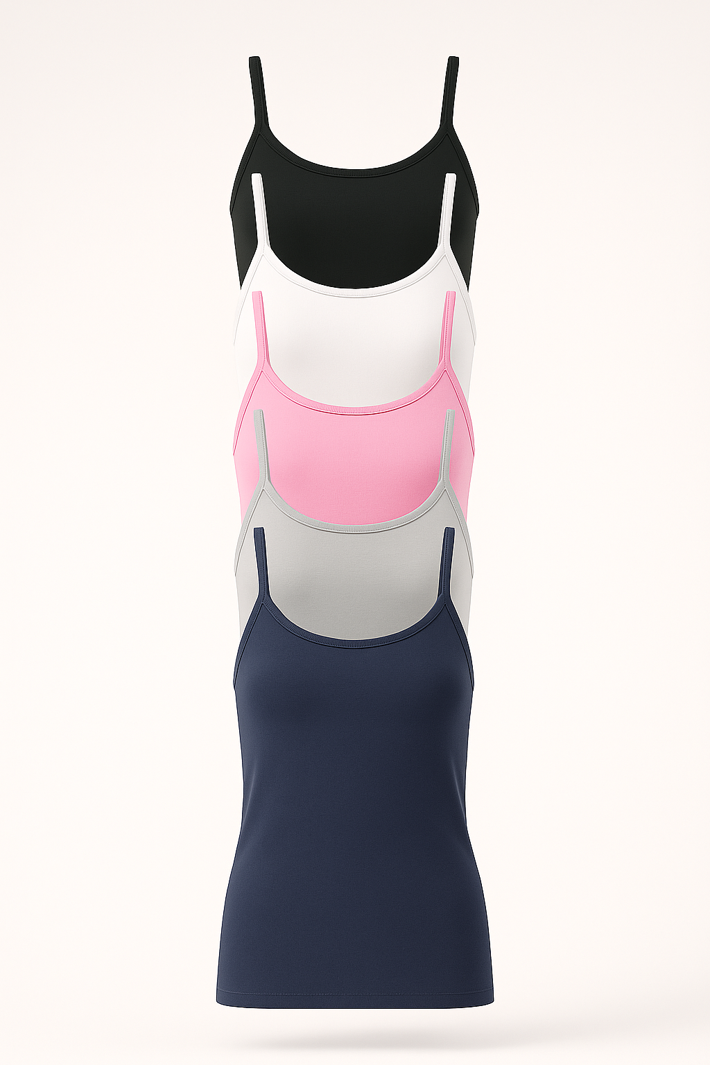 Woman's SPAGHETTI STRAP TANK TOPS Pack of 4