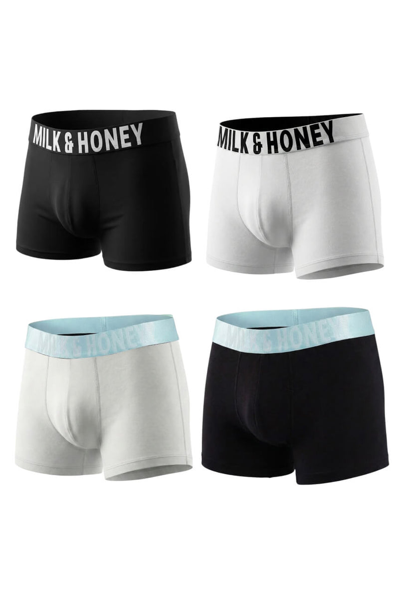 Intense Motion Trunk – Pack of 4 (2Black-2White)