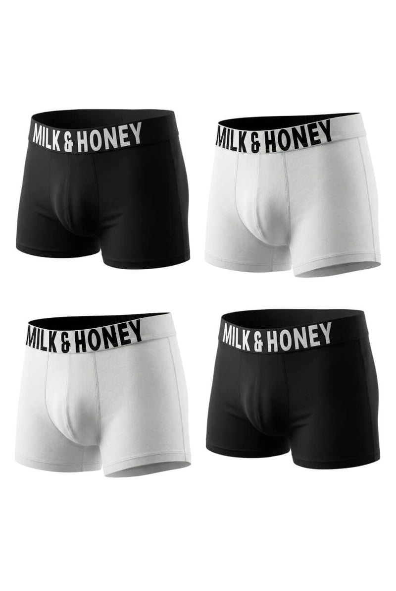 Motion Trunk – Pack of 4 (2Black-2White)