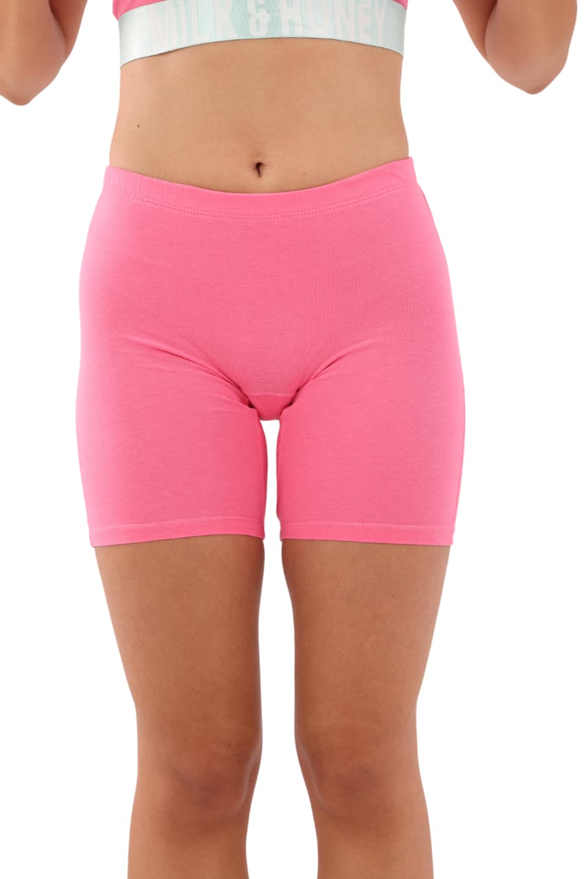 Everyday Comfort Shorts Pack of 2 (1Black-1Pink)