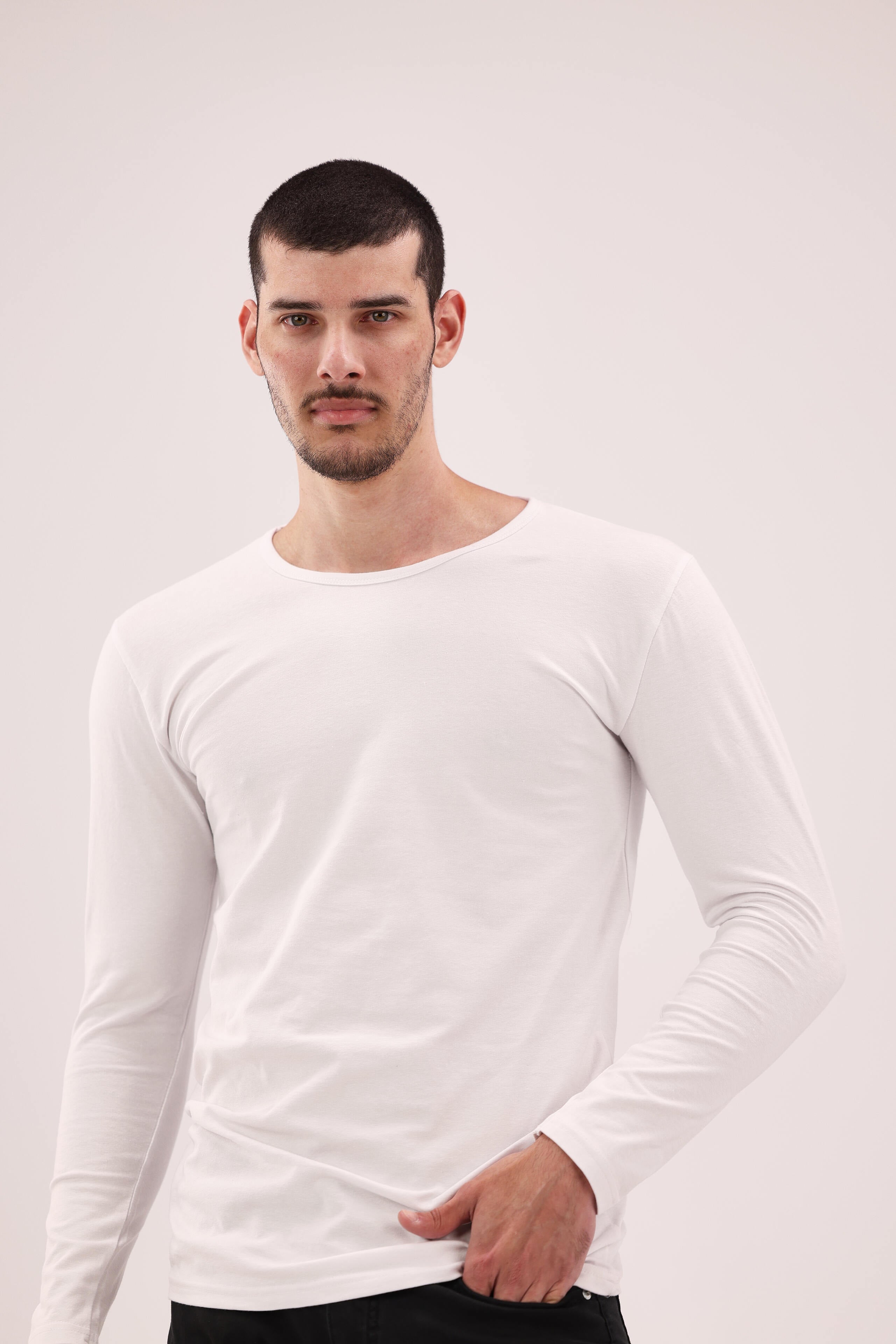 - Men's Long Sleeve Pack of 4