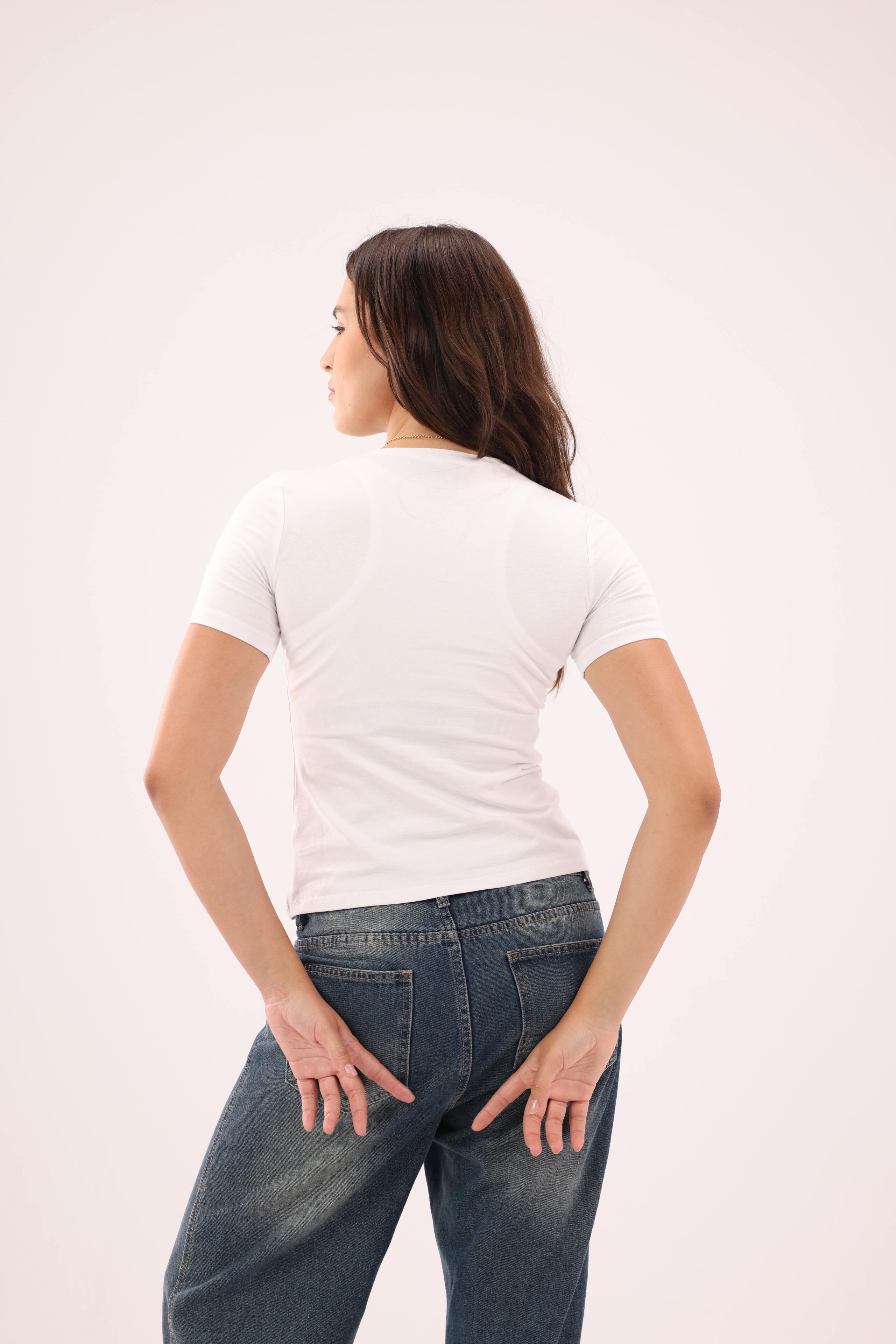 - Essential Half Sleeve Top