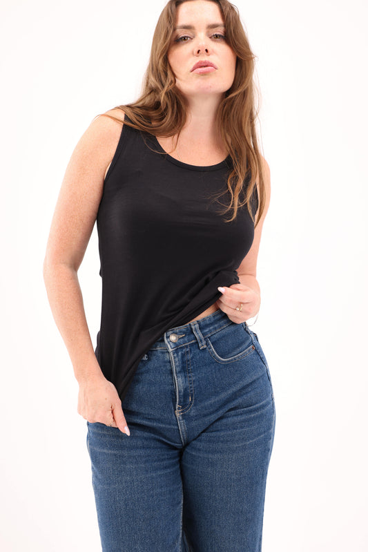 Woman's Tank Tops Pack of 5 BLACK\WHITE\PINK\NAVY\GRAY