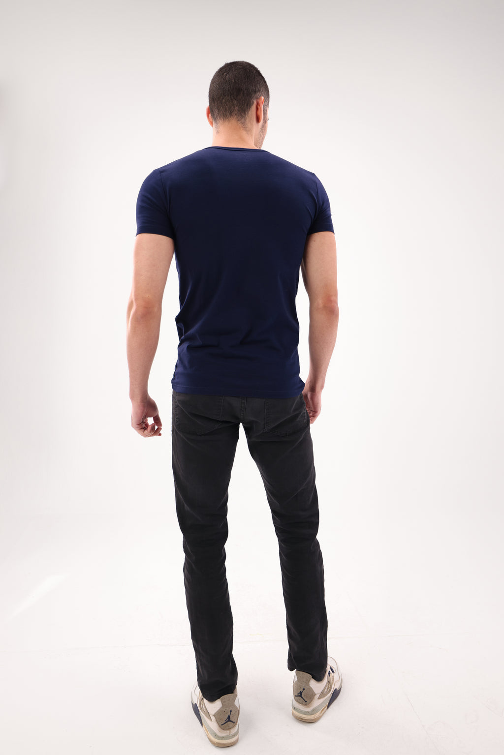 Men's V-Cut Short Sleeve Pack of 4