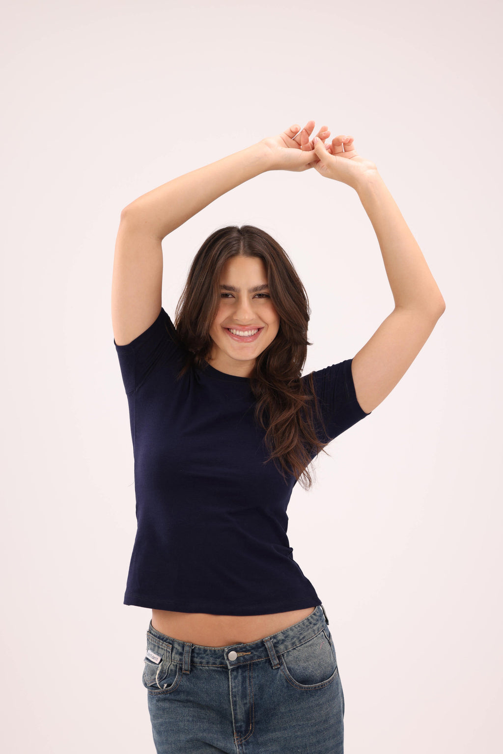 - Essential Half Sleeve Top