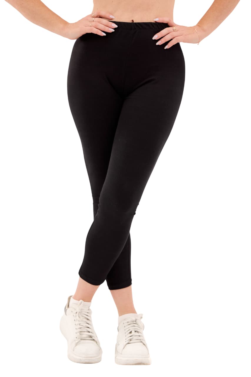 Everyday Comfort Leggings Pack of 2 (1Black-1Pink)